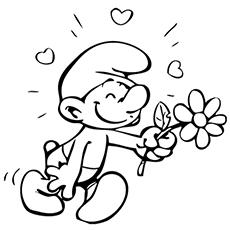 online smurf coloring pages