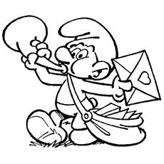 smurfs coloring pages game 1