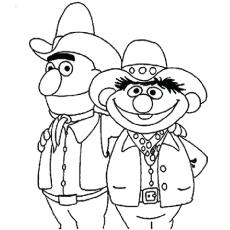 sesame street logo coloring pages