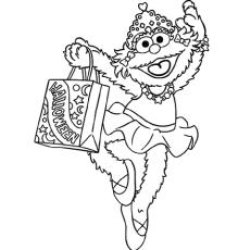 elmo and zoe coloring pages