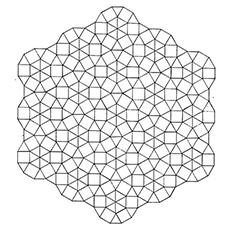 Octagon Shape Pattern to Color