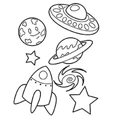 shapes coloring pages images