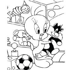 coloring pages tweety bird