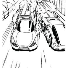 hot wheels car coloring pages