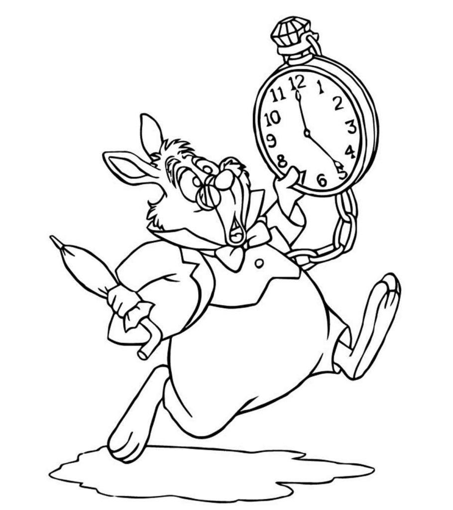 alice in wonderland cat coloring pages