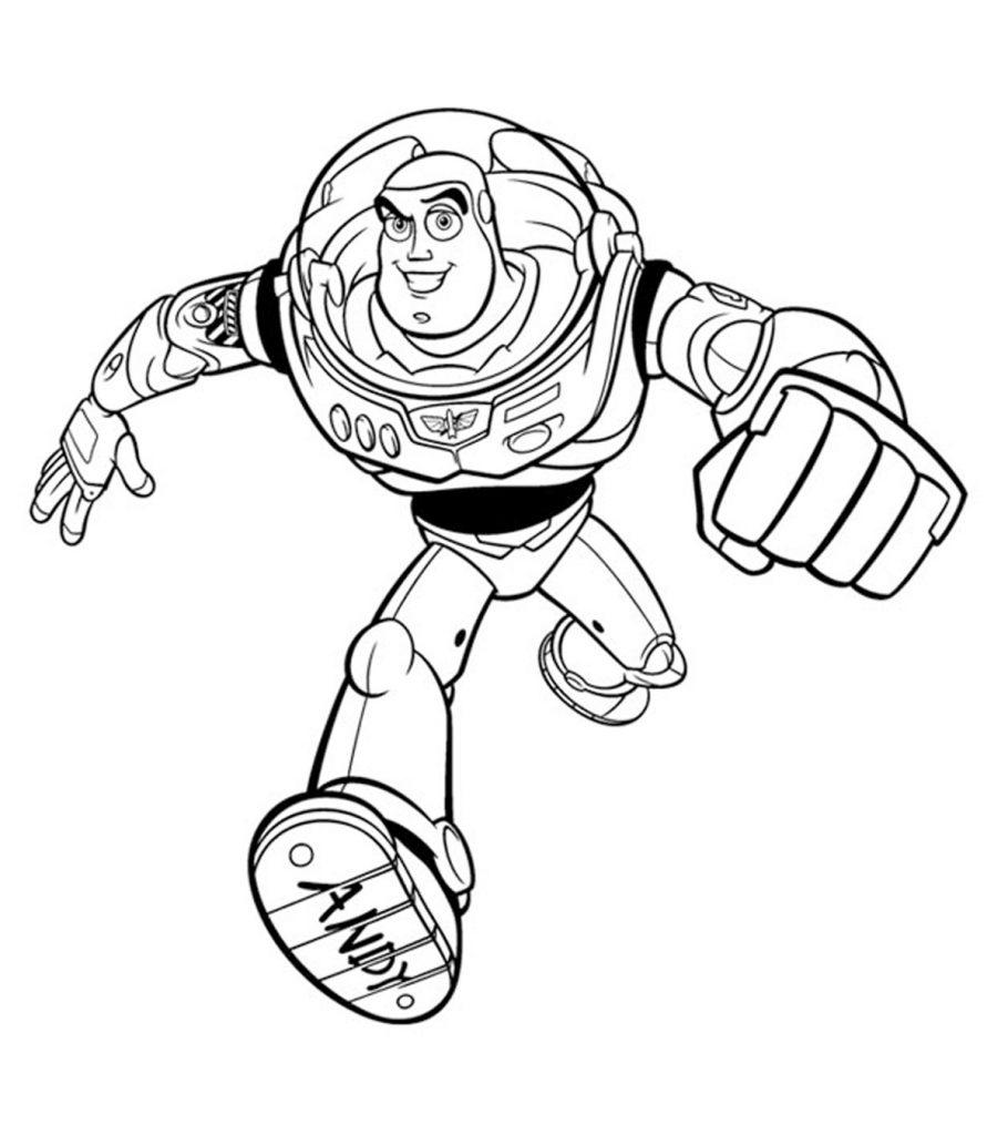 andy coloring page high quality toy story