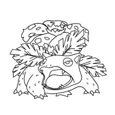 Venusaur Pokemon coloring page