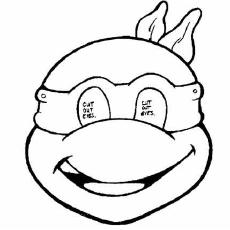 ninja turtles names coloring pages