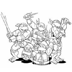 teenage mutant ninja turtles michelangelo coloring pages nick