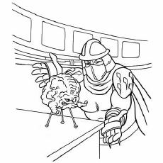 ninja turtles names coloring pages