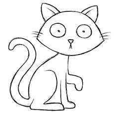 Top 25 Free Printable Halloween Cat Coloring Pages Online