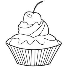 Top 25 Free Printable Cupcake Coloring Pages Online