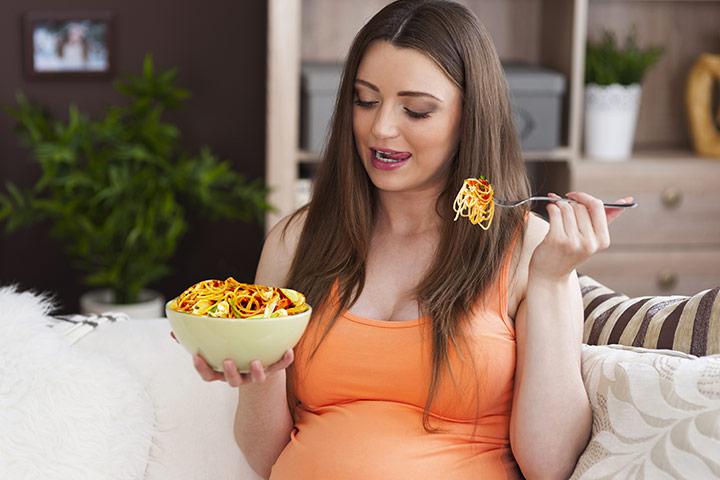 Image result for woman eating maggi