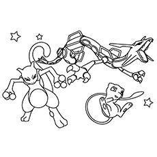 Pokemon Characters Coloring Pages Printable for Free Download