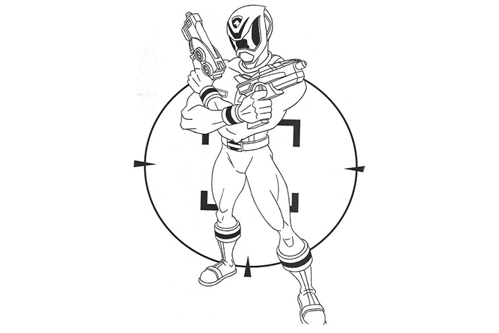 top 35 free printable power rangers coloring pages online