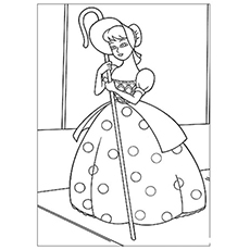 Toy Story Mary coloring page