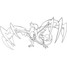 Legendary Pokemon Lugia Coloring Pages - 2 Free Coloring Sheets