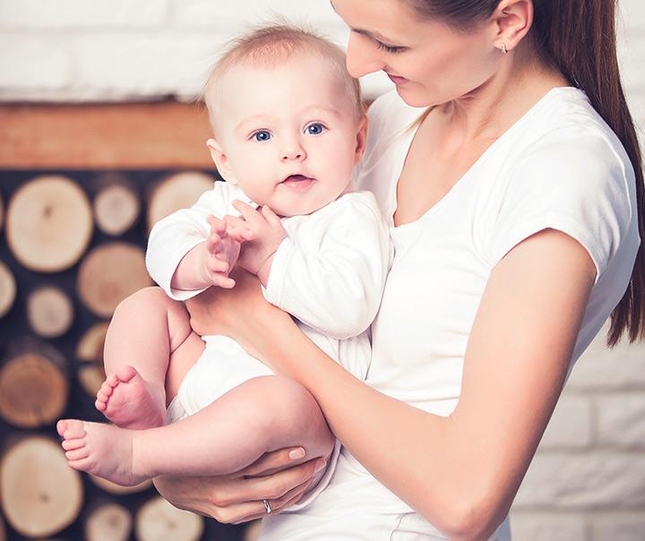 How to hold a baby in chair hold position