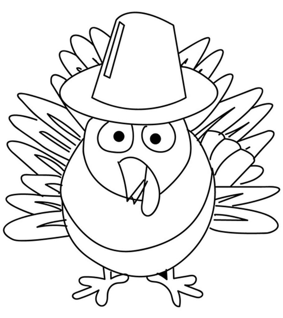 public domain thanksgiving clipart to color