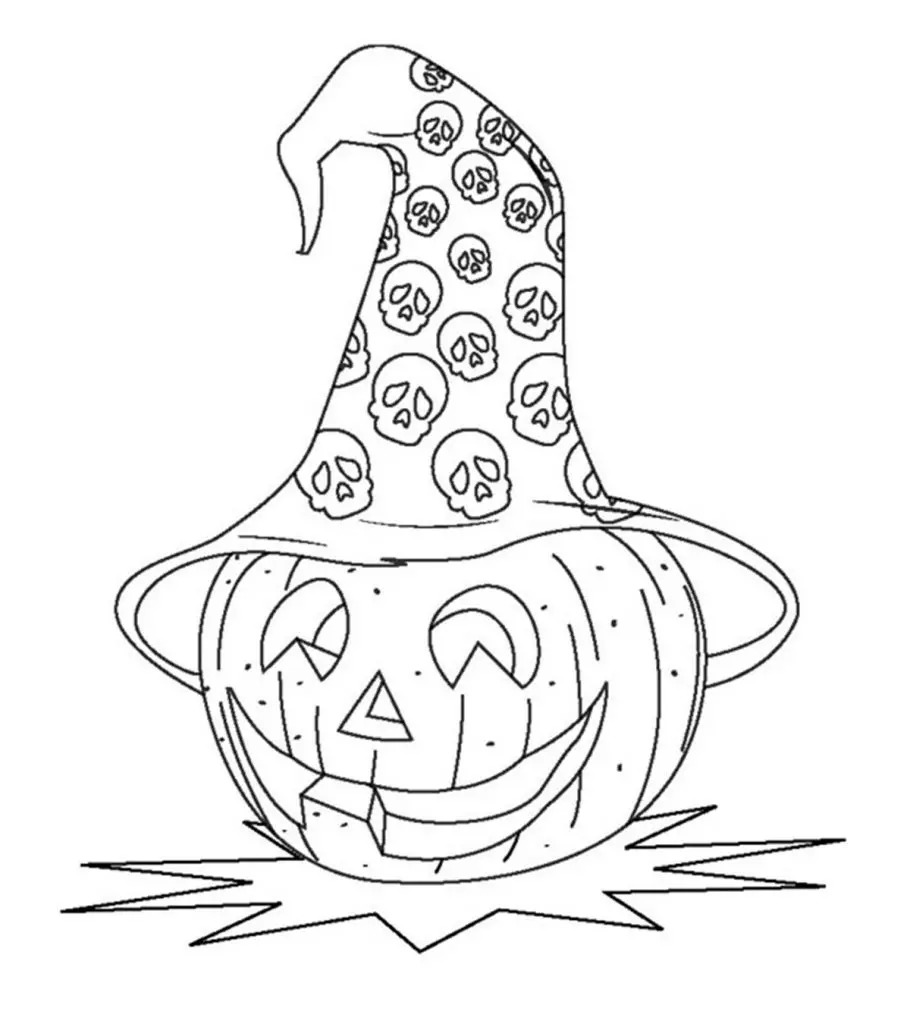 Download Top 10 Free Printable Halloween Pumpkin Coloring Pages Online