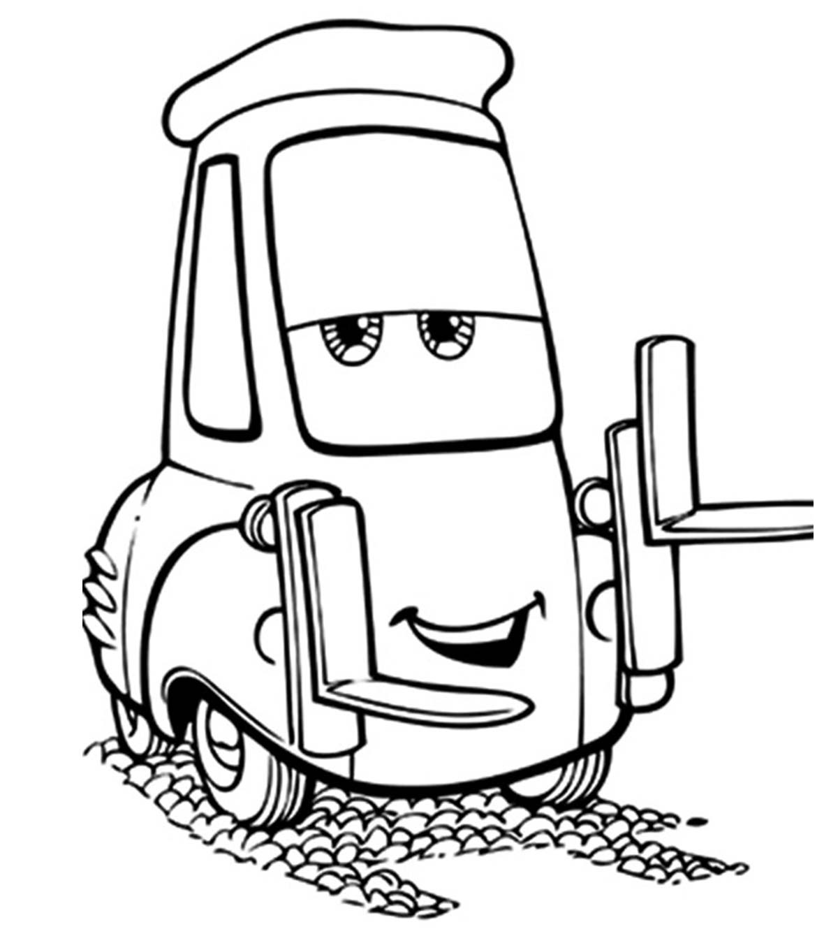 Online Cars Coloring Pages