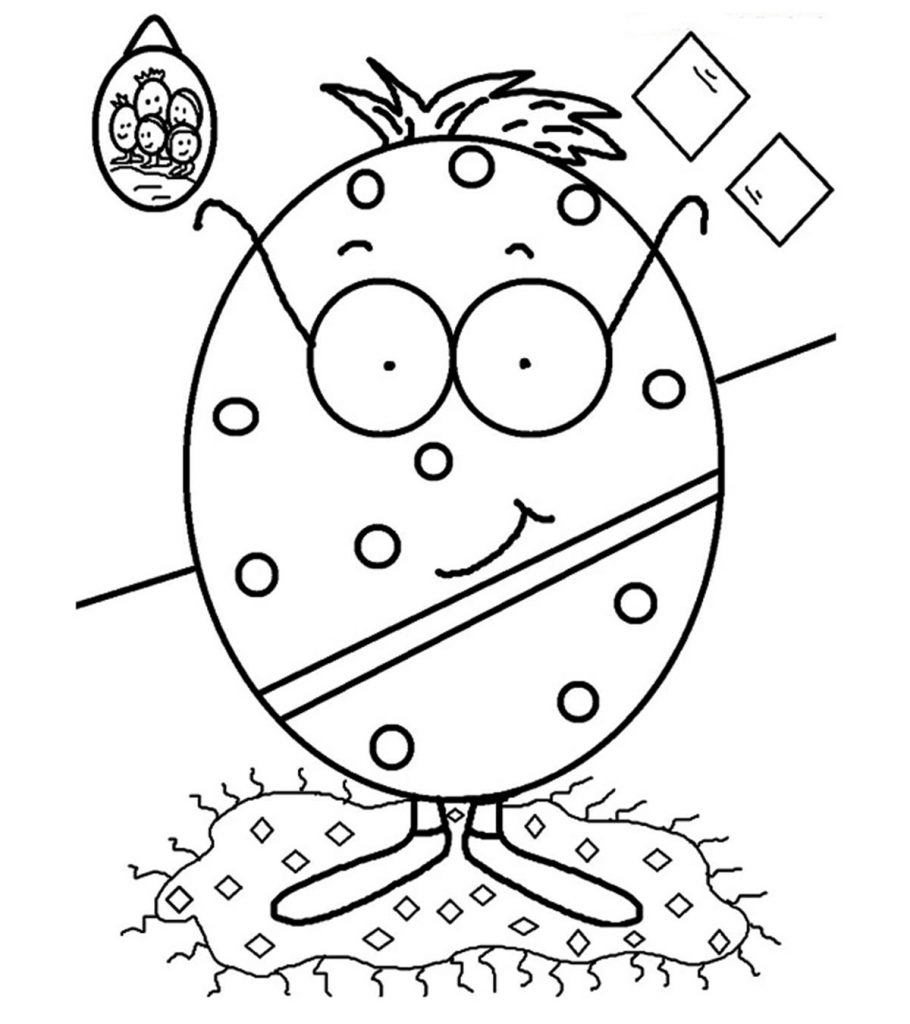 Top 10 Free Printable Lovely Egg Coloring Pages Online