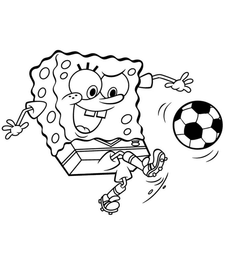 Printable Football Colouring Pages