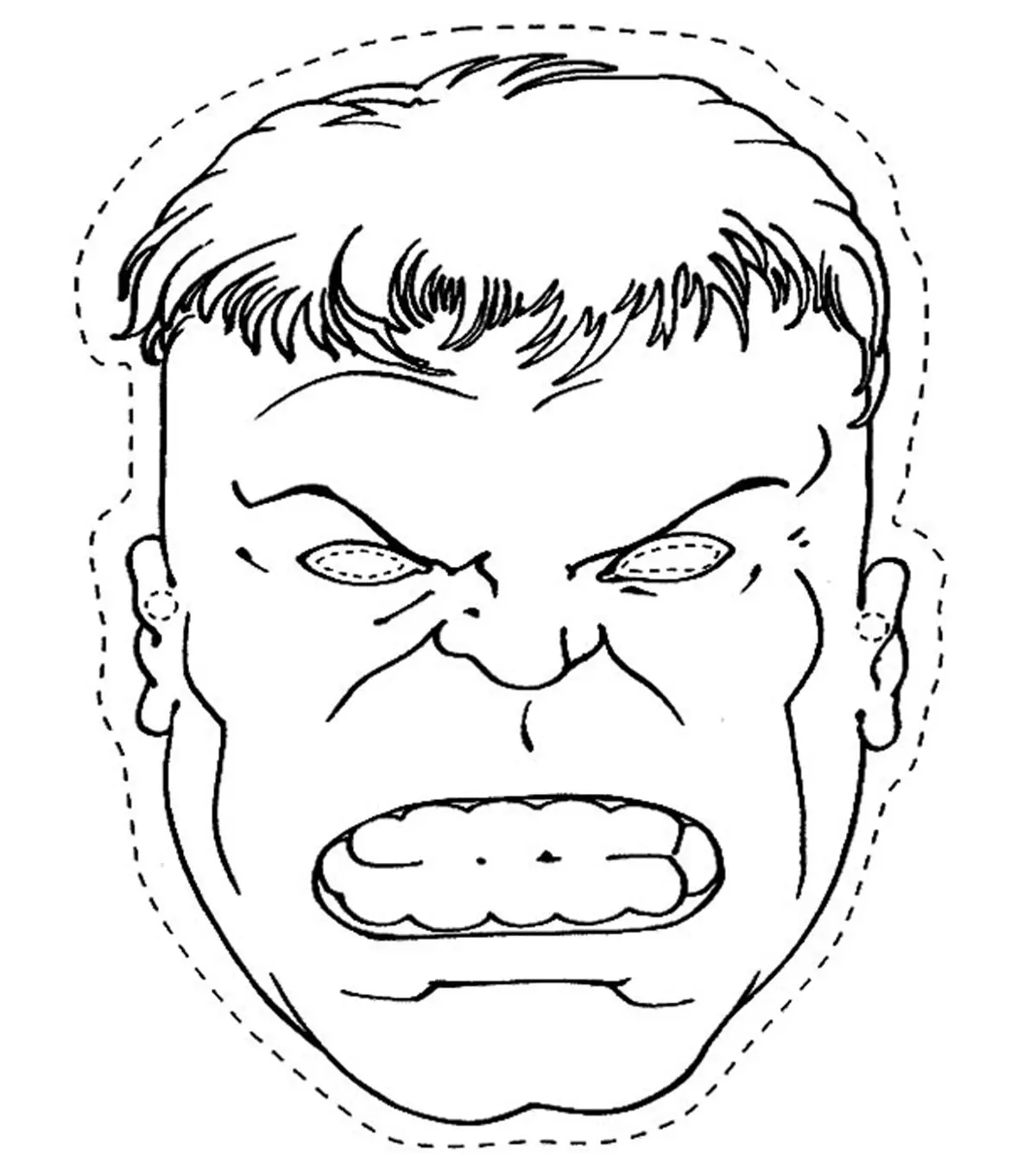 Hulk Coloring Page