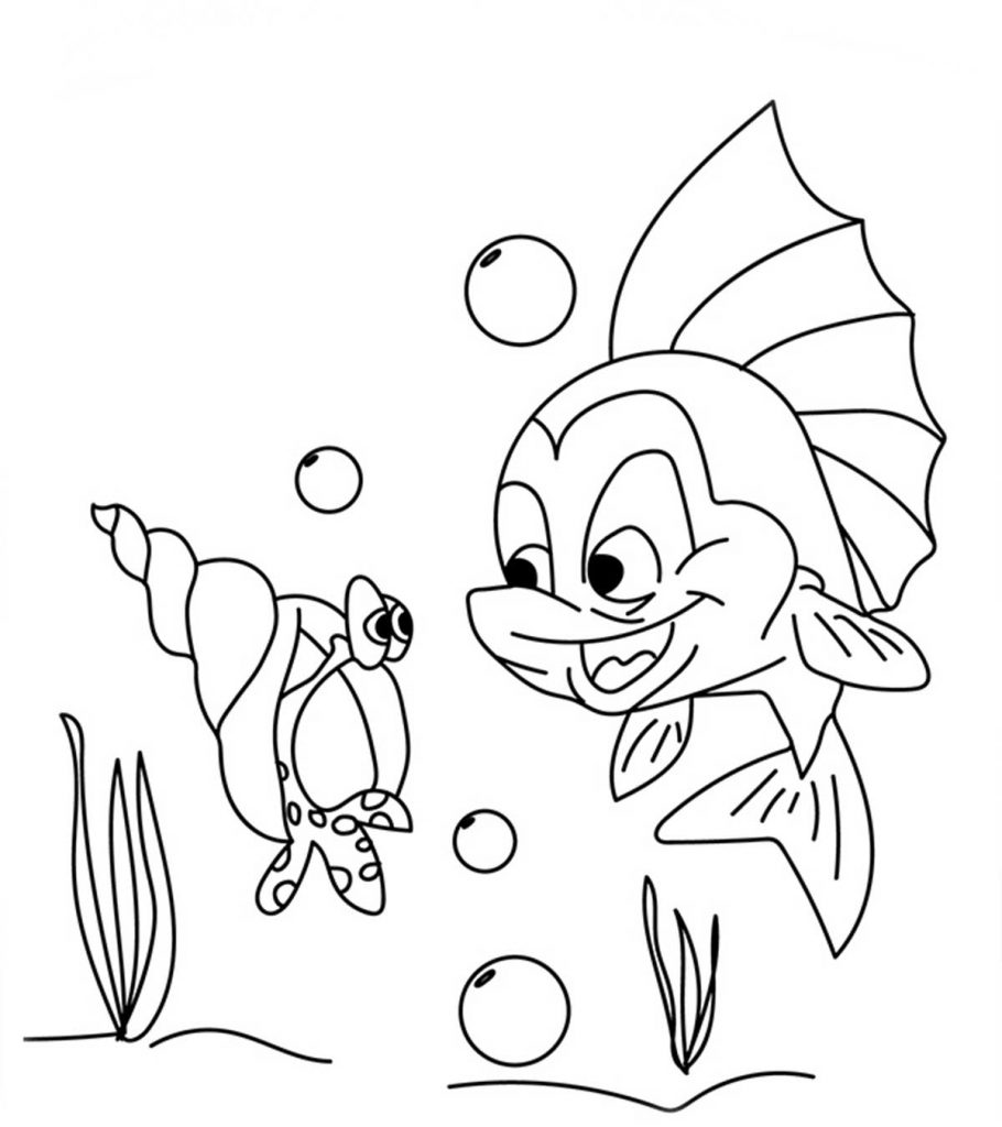 Top 25 Free Printable Shell Coloring Pages Online