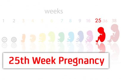 25th Week Pregnancy: Symptoms, Baby Development And Body Changes