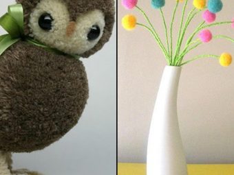 5 Adorable Pom Pom Crafts For Kids