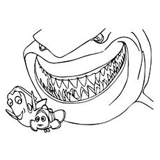 nemo coloring pages printables