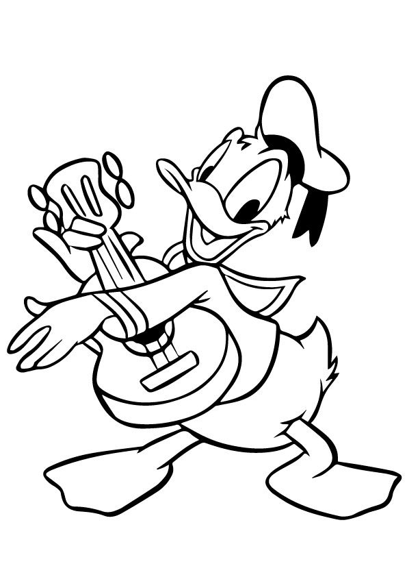 A-Cute-Donald-Duck-guitar