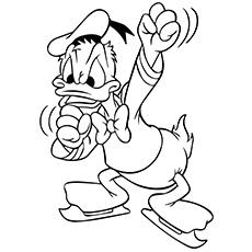 baby donald duck coloring pages