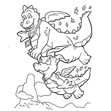 A Dragon Tales Smocze coloring page