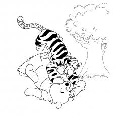 A Para Colorir Pooh coloring page