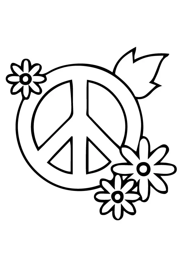 A-Peace-Coloring-Page