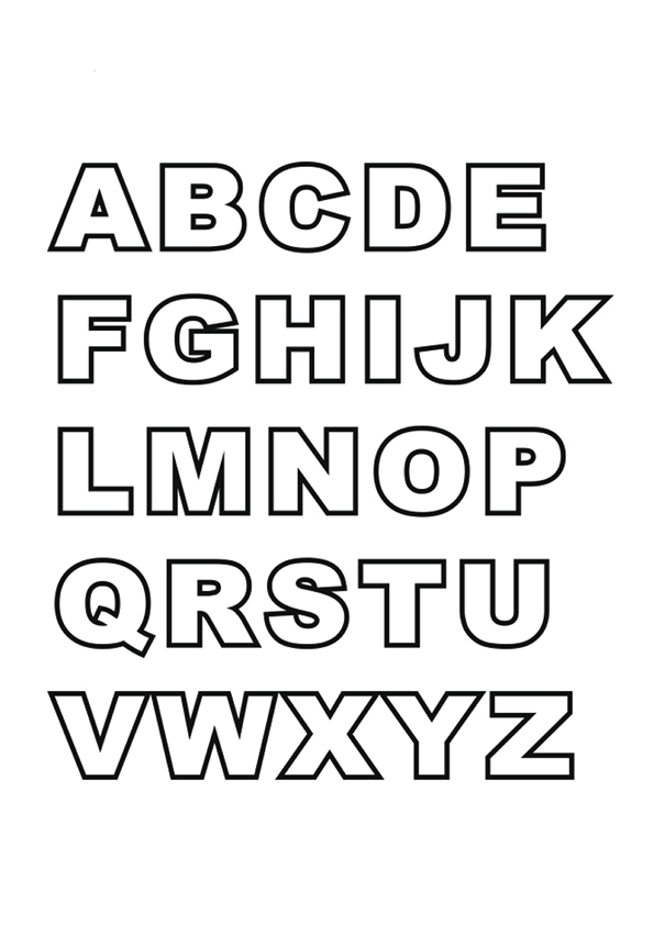 A-straight-alphabets