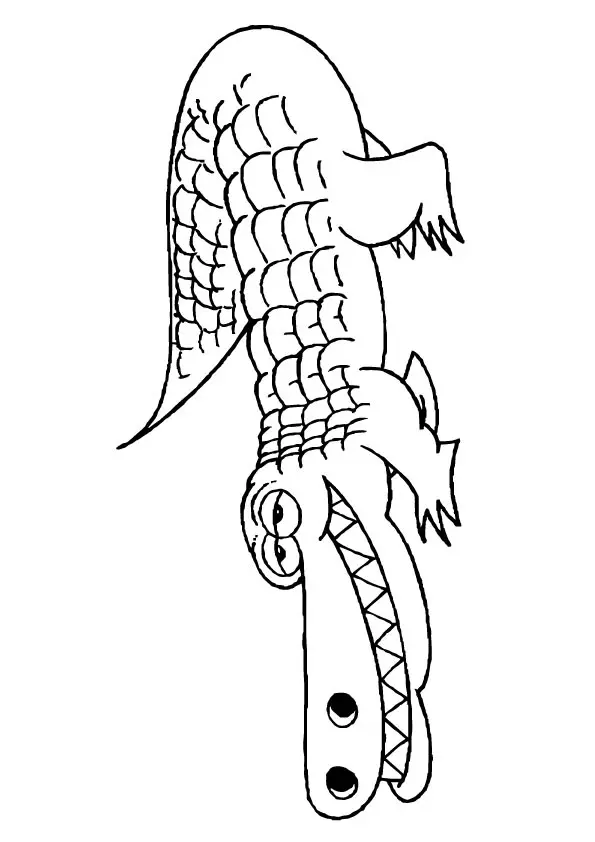 Alligator-coloring-pages-sleep