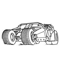 440 Batman Cars Coloring Pages Images & Pictures In HD