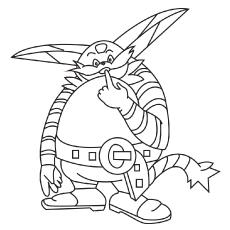 21 Sonic The Hedgehog Coloring Pages - Free Printable