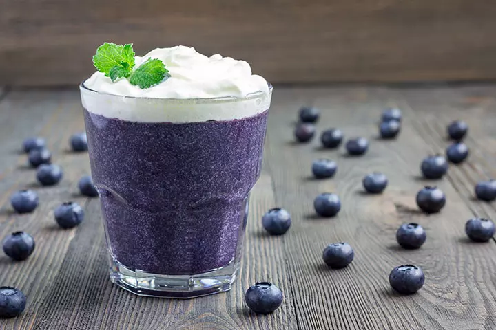 Blueberry puree recipe for babies