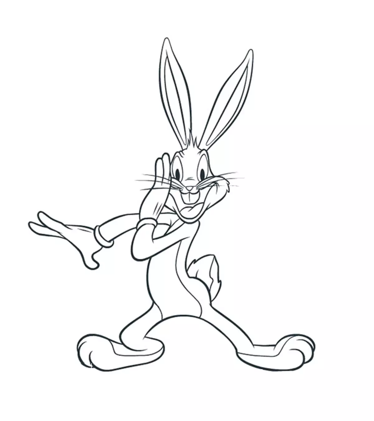 Bunny Coloring Pages For Kids