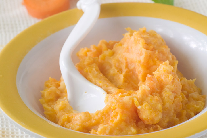 Carrot and chicken puree recipe for babies
