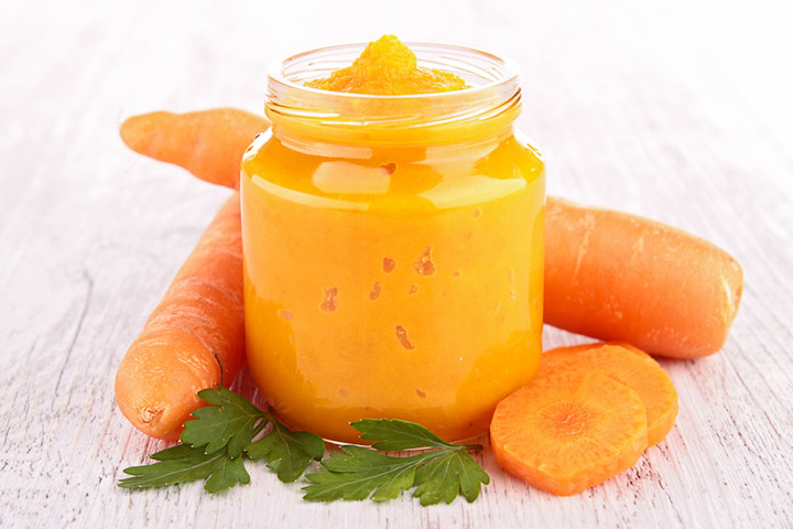 Carrot puree recipe for babies