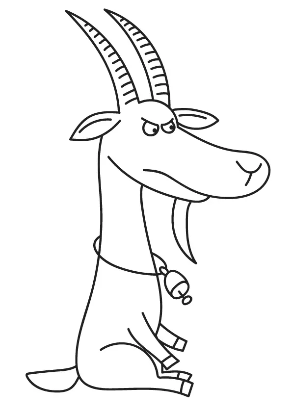 Cartoon-goats