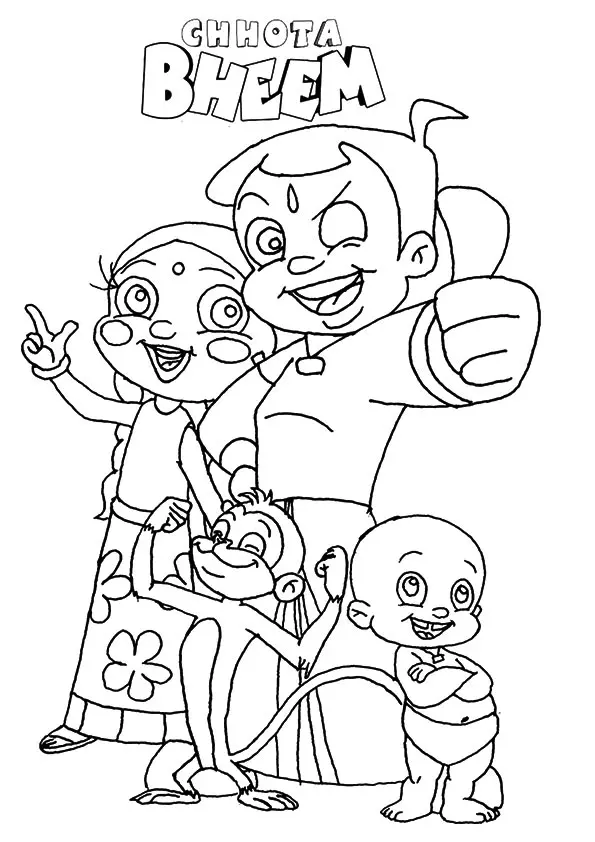 Chhota-bheem-coloring-page11