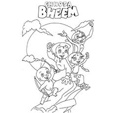 Chhota-bheem-coloring-page12