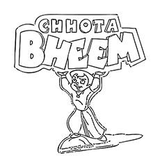 Top 25 Free Printable Chota Bheem Coloring Pages Online