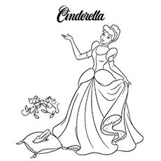 broadway cinderella step sisters coloring pages